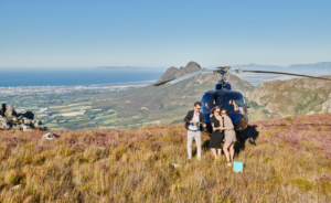 Moya Aviation scenic coastal helicopter tours in the Western Cape